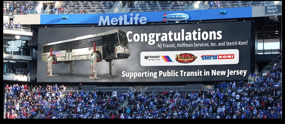 Stertil-Koni to Provide Lifts to NJ TRANSIT