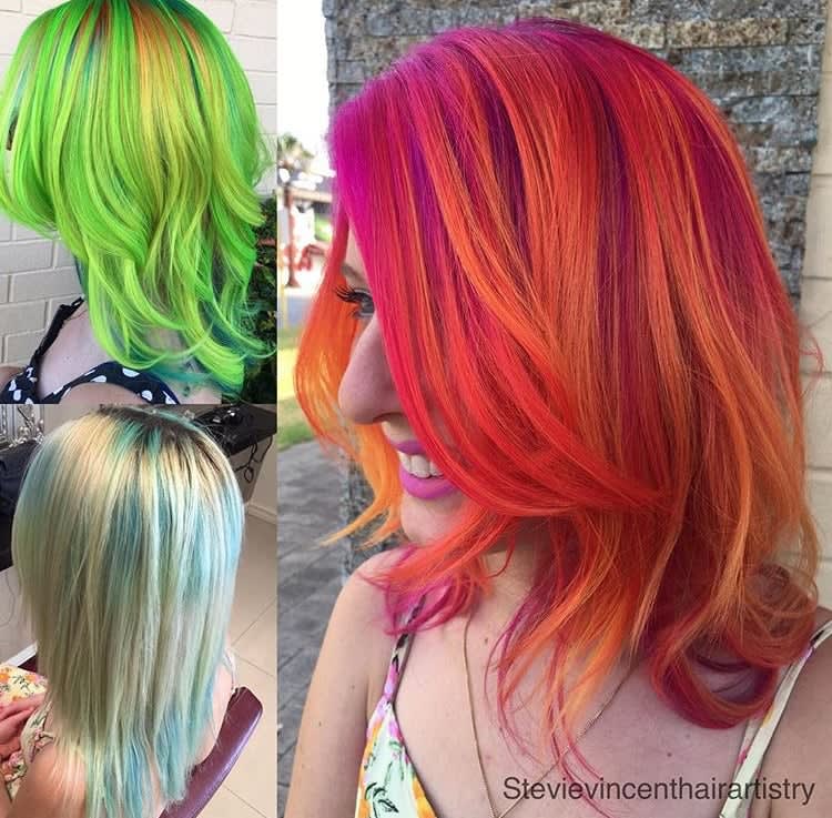 TRANSFORMATION: Lime Green To Fire Princess