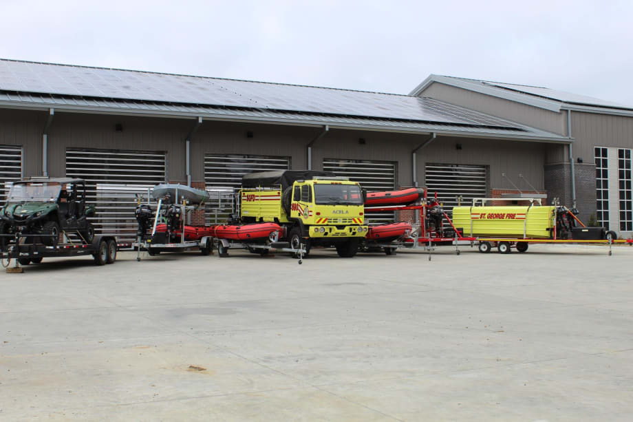High Water Truck to Assist Louisiana FD with Flood Response