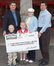 Petro and Generous Drivers Raise Big Bucks for St. Jude
