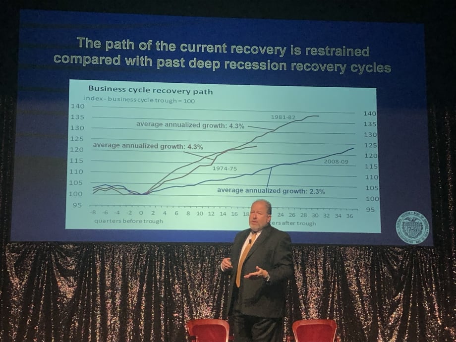 Economic Growth Ahead at Trend Level, Says Economist at Aftermarket Event