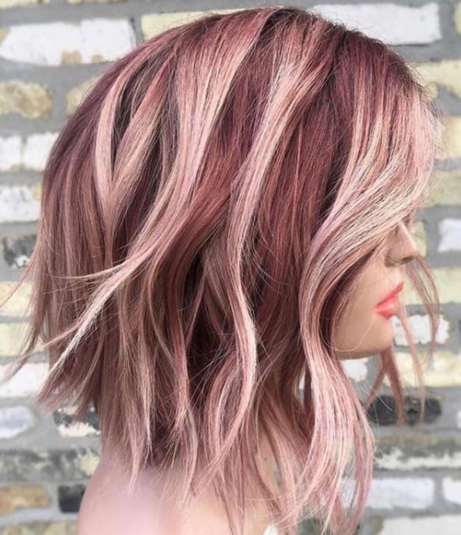 Strawberries and Cream Balayage
