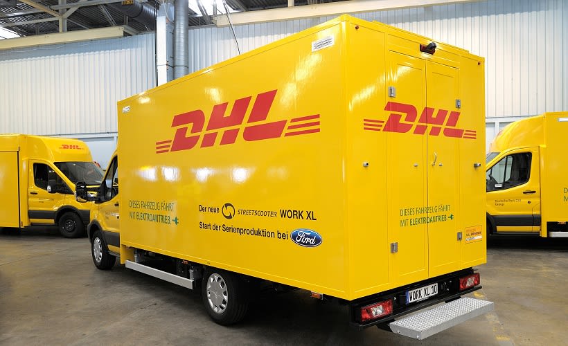 Ford Producing Electric Delivery Van for DHL