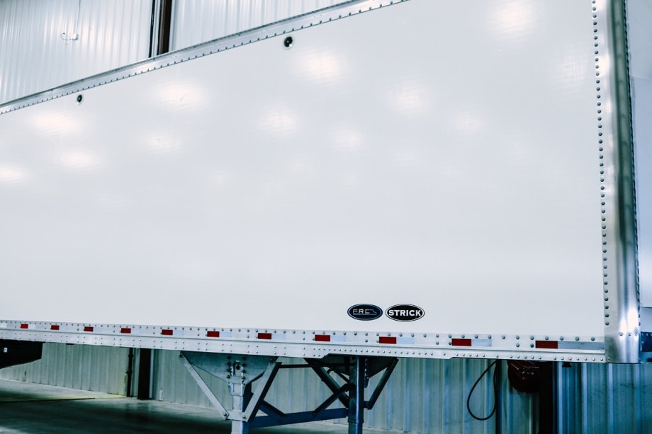 Strick Trailers Unveils Fiberglass Reinforced Composite Dry Van Trailer