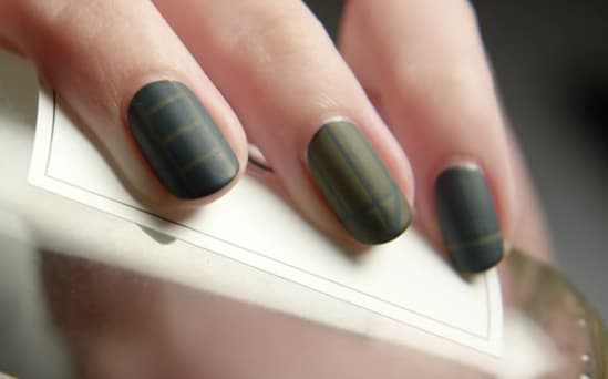 OPI On the Rails: Striping Tape Nail Art Design