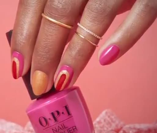 Sugar Plum Nail Art From OPI