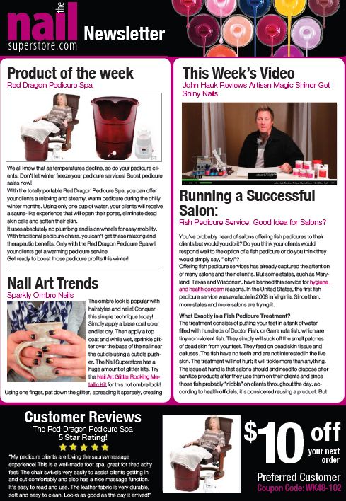 A New Newsletter from Nail Superstore