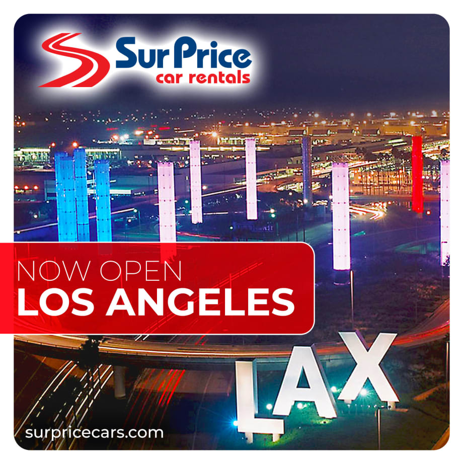Surprice Car Rentals Opens at LAX