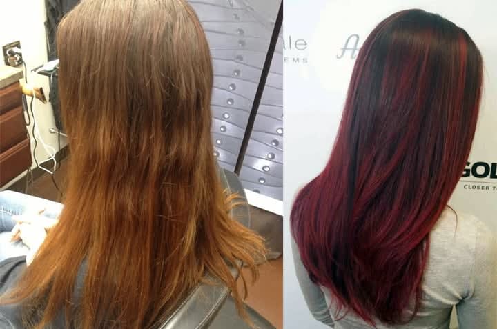 How-To: Faded Copper to Merlot