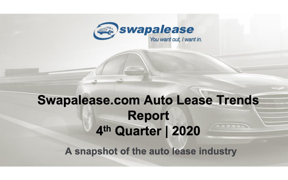 Swapalease Releases Fourth Quarter Lease Trends Report from 2020