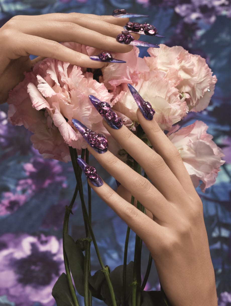 Nail Art for Swarovski SS 2021 Trend Inspiration