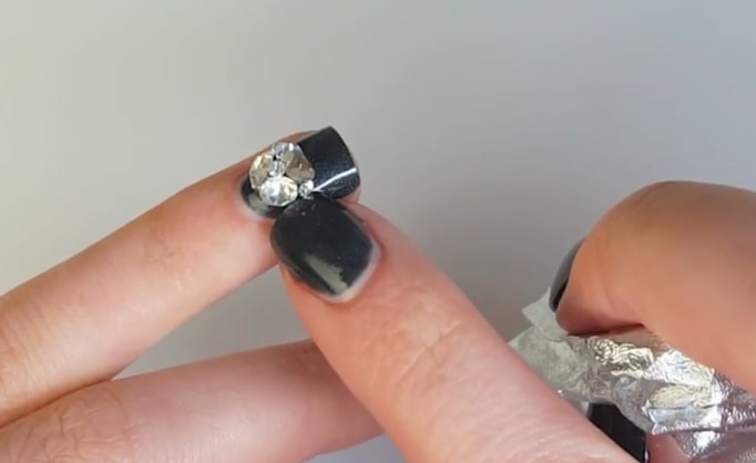 How To Remove 3-D Nail Art and Swarovski Clusters