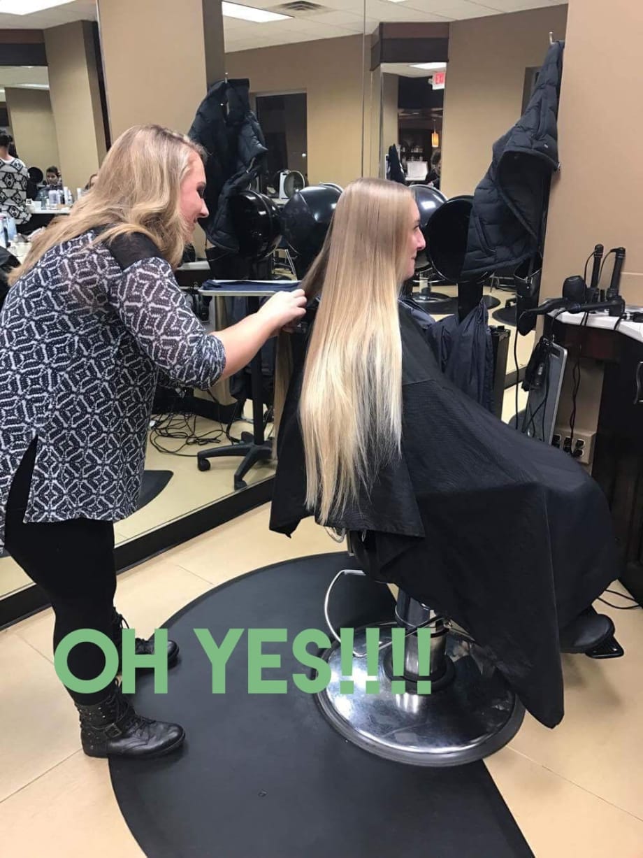 Big Cut, Beautiful Balayage, Nice Donation