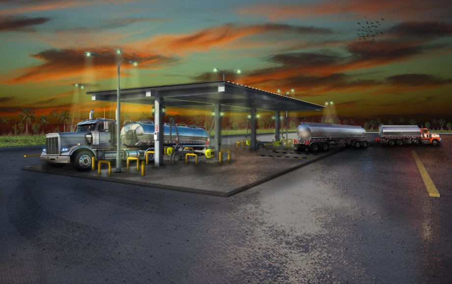 T Bros renewable diesel depot.