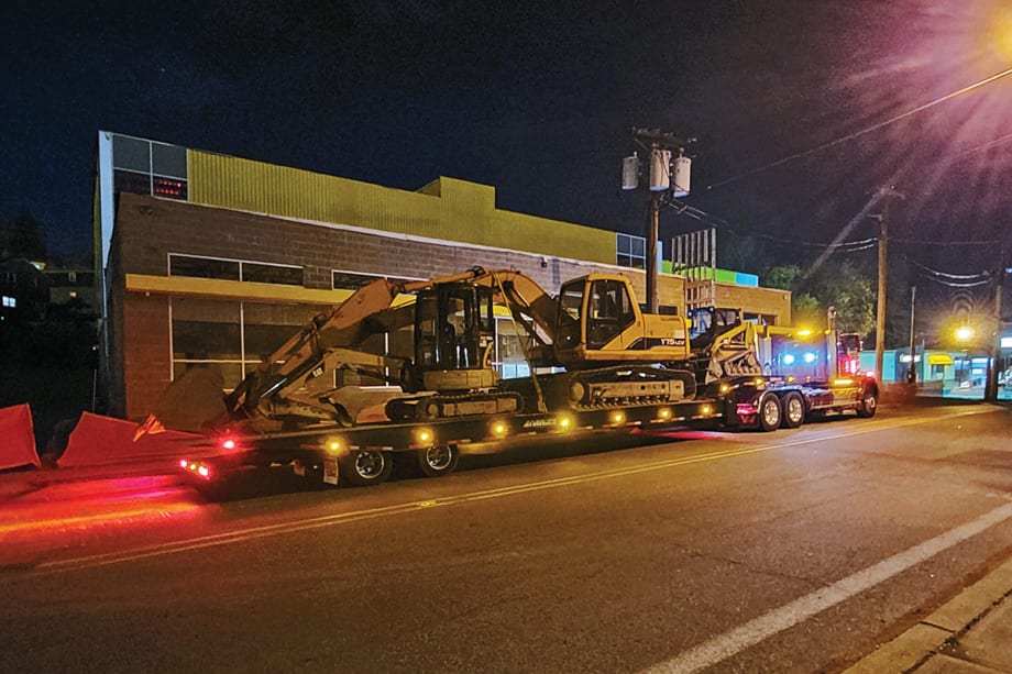 Talbert Manufacturing’s 55-Ton Traveling Axle Trailer
