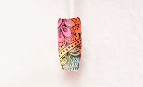 Feeling Groovy Nail Art Design Technique