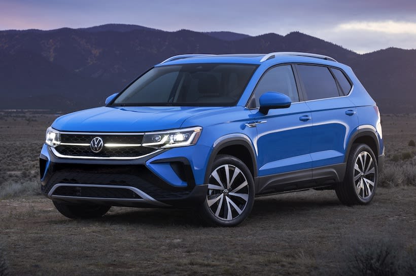 Volkswagen Details All-New 2022 Taos Compact SUV