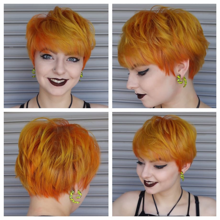 MAKEOVER: Faded Silver to Strawberry/Copper Blonde