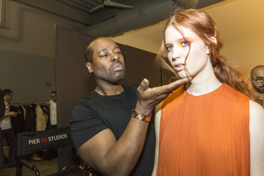 NYFW: Ted Gibson At Carmen Marc Valvo F/W 2017
