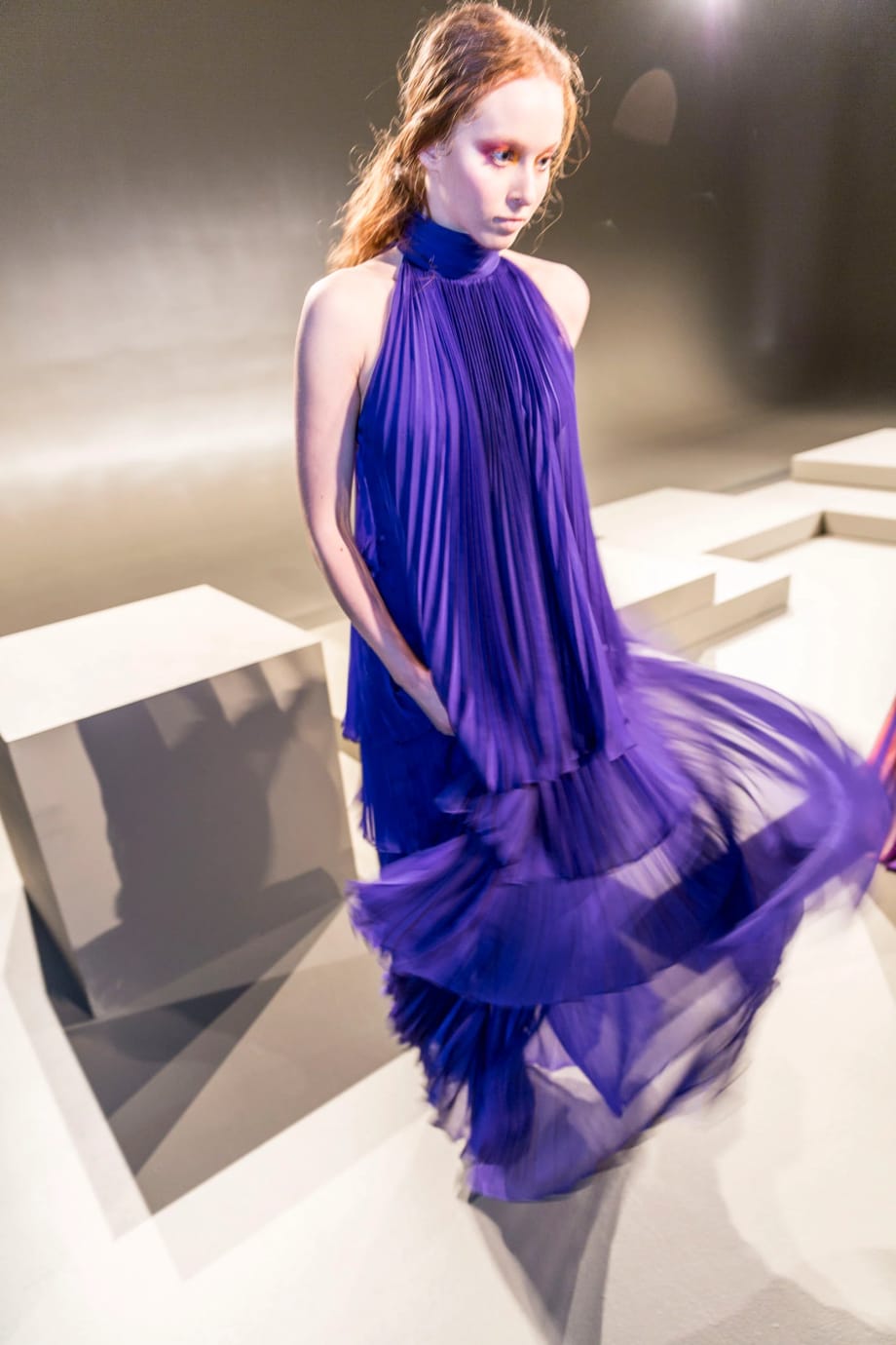 NYFW: Ted Gibson At Carmen Marc Valvo F/W 2017