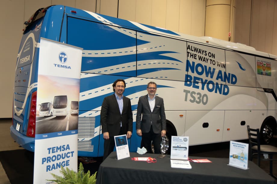 TEMSA Introduces New TS30 Coach at UMA Expo