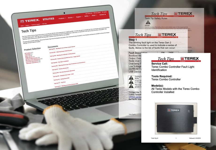 Terex Offered More Than 50 Tech Tips for Utility Fleets in 2019