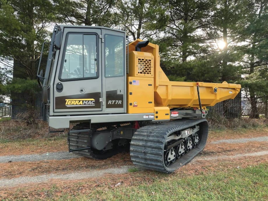 Crawler Carrier Touted as Terramac’s Most Compact  Rotating Unit