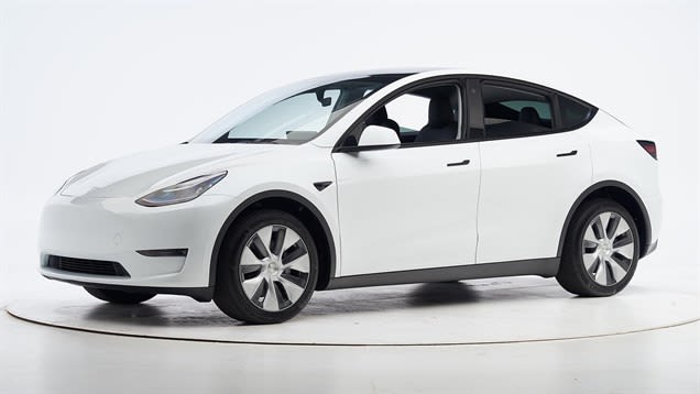 Tesla Model Y Takes Top Safety Award