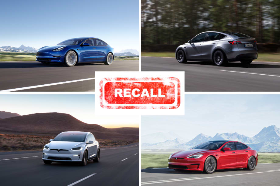 Tesla Recalls Multiple Models for Self-Driving Software Issue