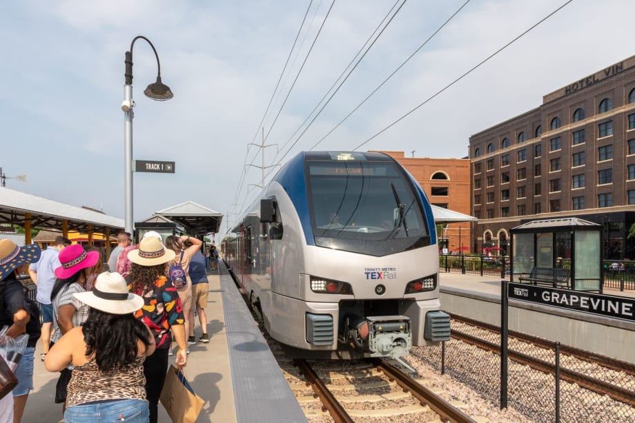 TEXRail Celebrates 2M Riders Milestone