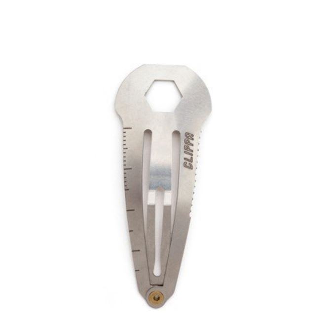 1 Hair Clip...7 USES! This TINY Clip Doubles as a Screwdriver, Wrench, Ruler, & More!