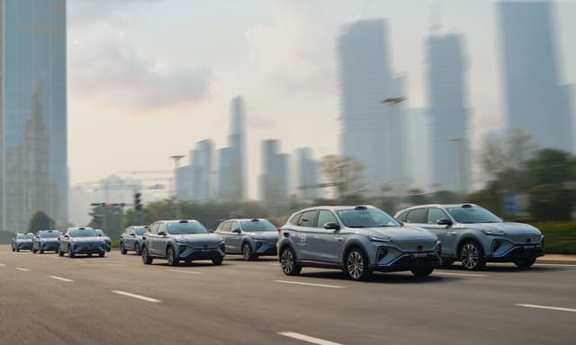DeepRoute.ai Unveils Robotaxi Fleet