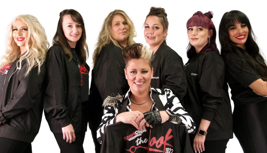 Sport Clips Haircuts Stylists "Dare to Be" in "The Look"Creative Competition