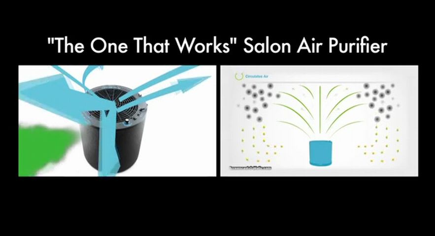 The One That Works Nail and Hair Salon Air Purifier