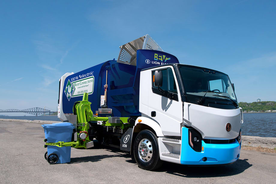 Lion Electric, Boivin Evolution Deliver Zero-Emission Refuse Trucks