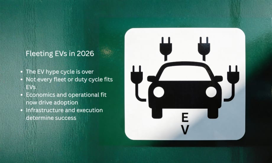 Graphic of EV charging sign