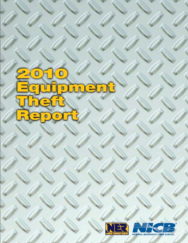 Report: 19% of Stolen Equipment Recovered in 2010