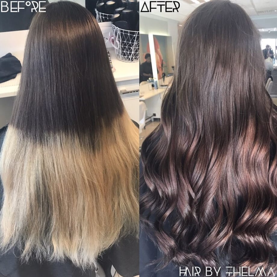 Dramatic Ombre Color Rescue