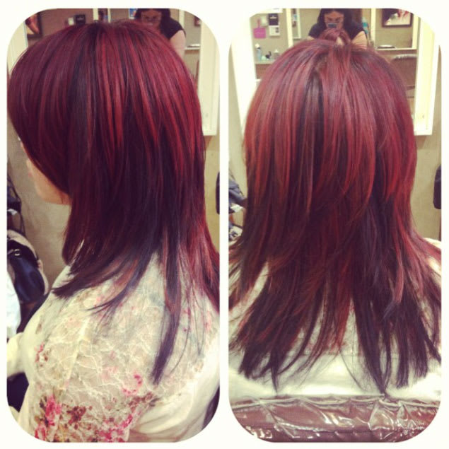 #redhairdressers for National Wear Red Day