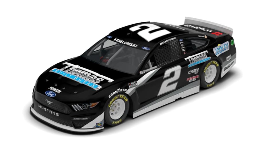 Thomas Built Buses Sponsors NASCAR Driver in Cup Series Race