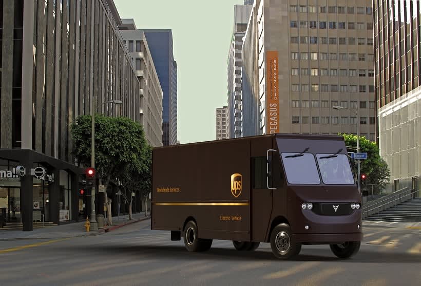 UPS to Test Fully Electric Thor Delivery Truck