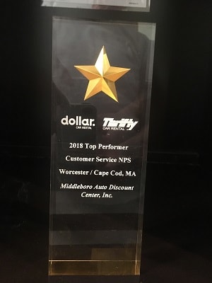 Cape Cod Thrifty Franchisee Wins Corp. Customer Service Award