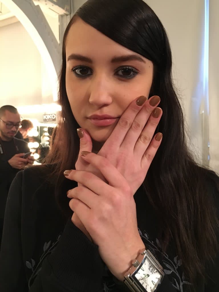 Backstage at NYFW A/W 2016