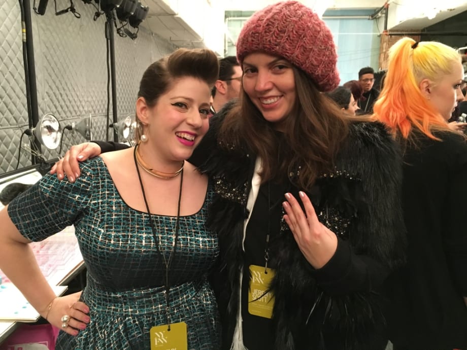 Backstage at NYFW A/W 2016