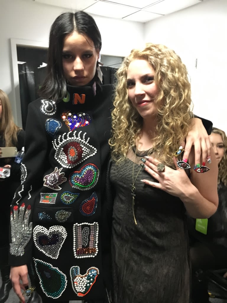 Backstage at NYFW A/W 2016
