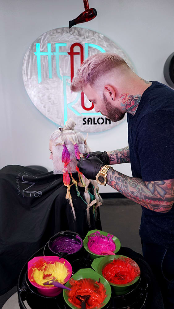 NEW TREND: Psychedelic Tie-Dye Haircolor Technique