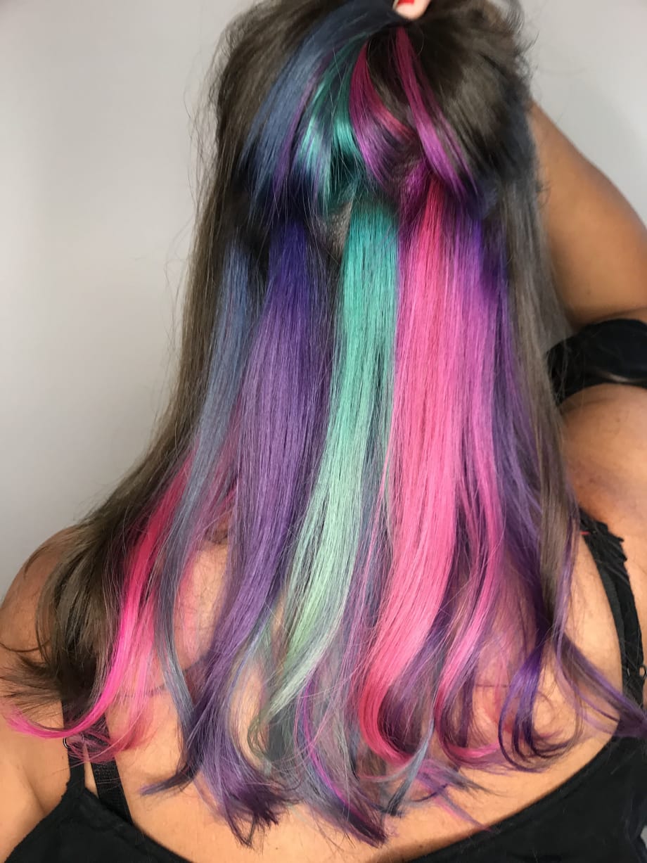 Peek-a-boo Unicorn Color