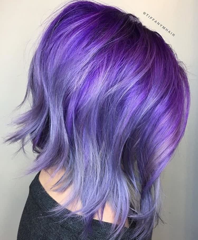 Playing With Purple: Image Gallery of Gorgeous Purple Hair Color