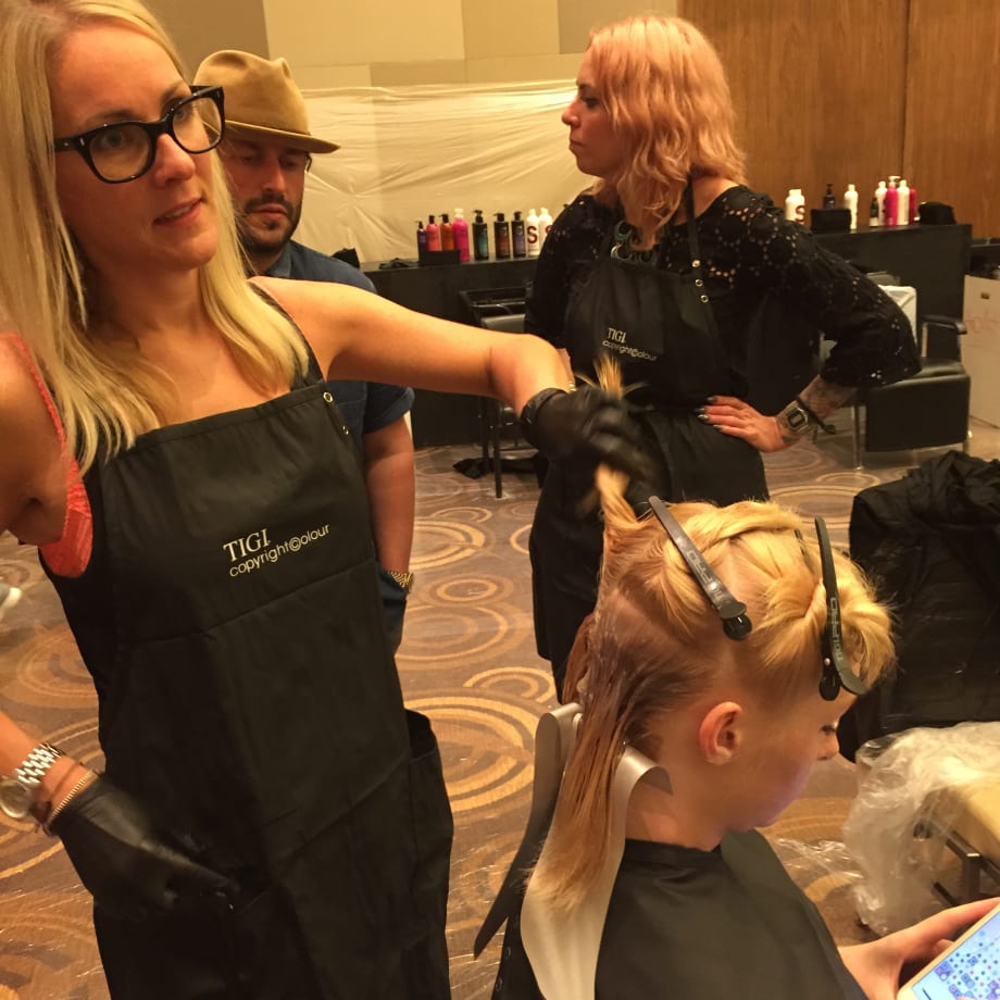 TIGI World Release 2015 Heats Up Las Vegas