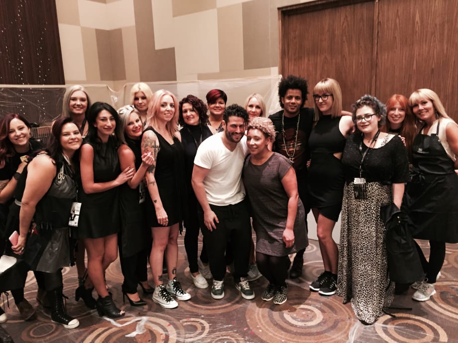 TIGI World Release 2015 Heats Up Las Vegas